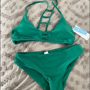 Green bikini size medium